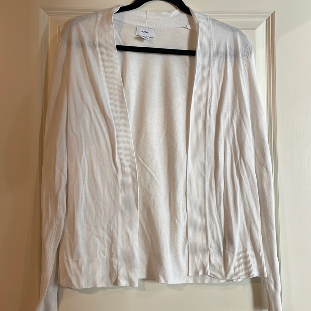 White Cardigan